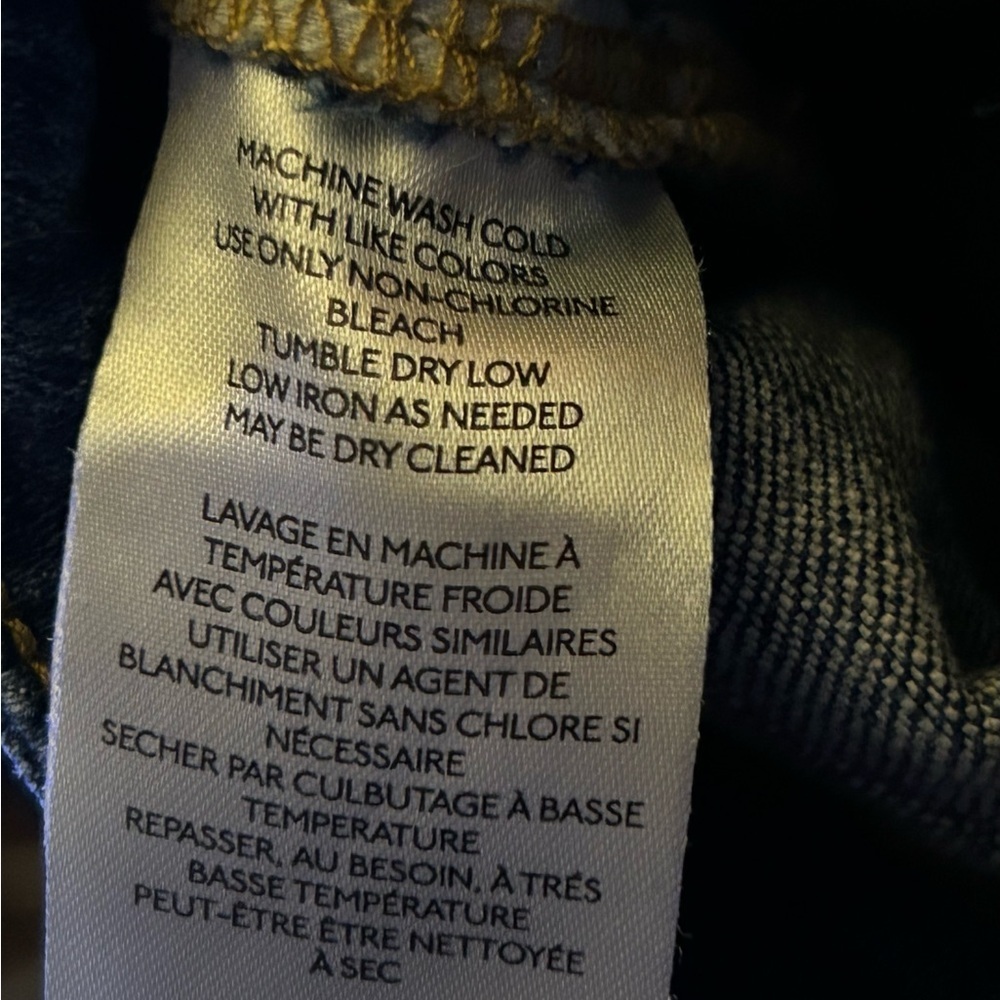 Maeve by Anthropologie Jada Blue Denim Wide Leg Size 28 Jean - Picture 6 of 7